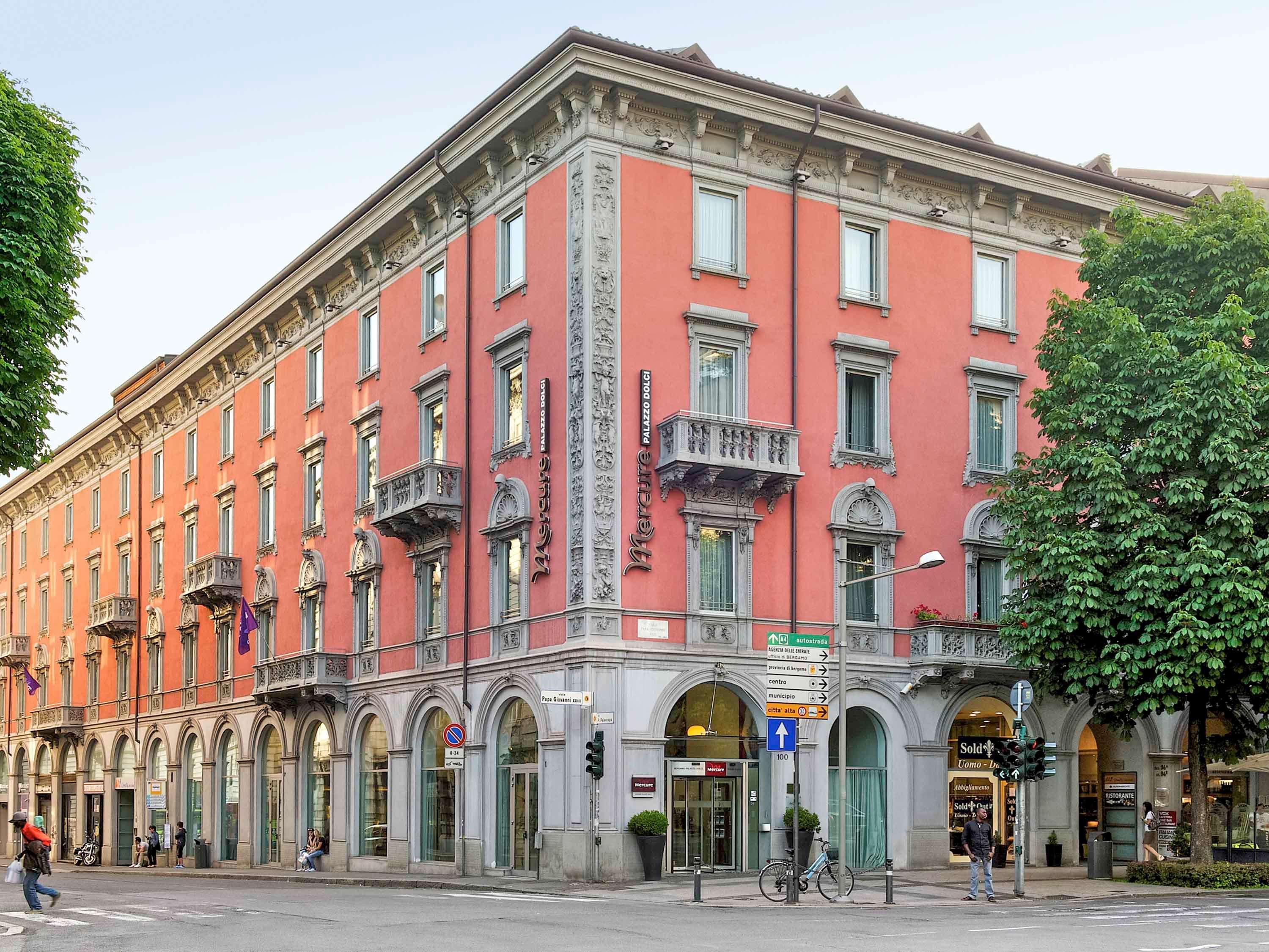 Mercure Bergamo Centro Palazzo Dolci Esterno foto